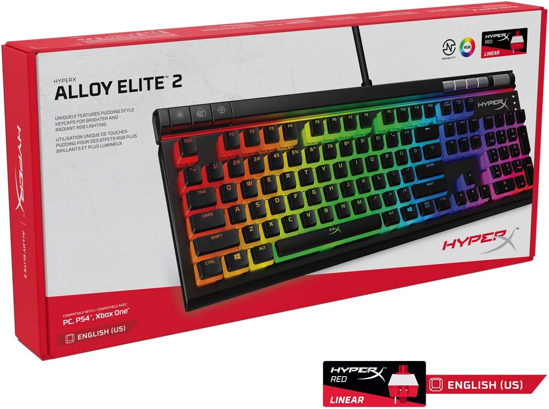 HyperX Alloy Elite II RGB Gaming Keyboard