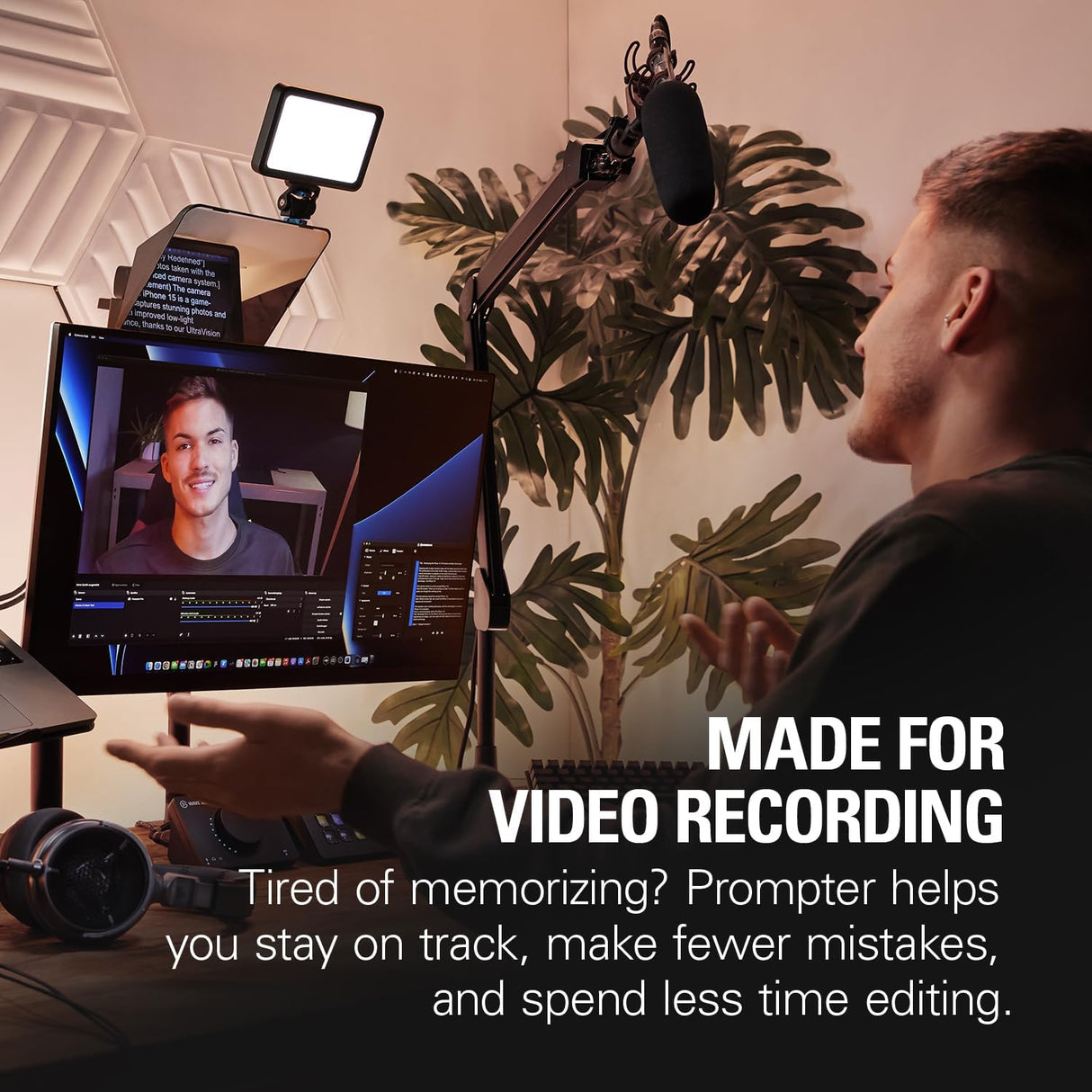 Elgato Prompter - The all-in-one creator's teleprompter