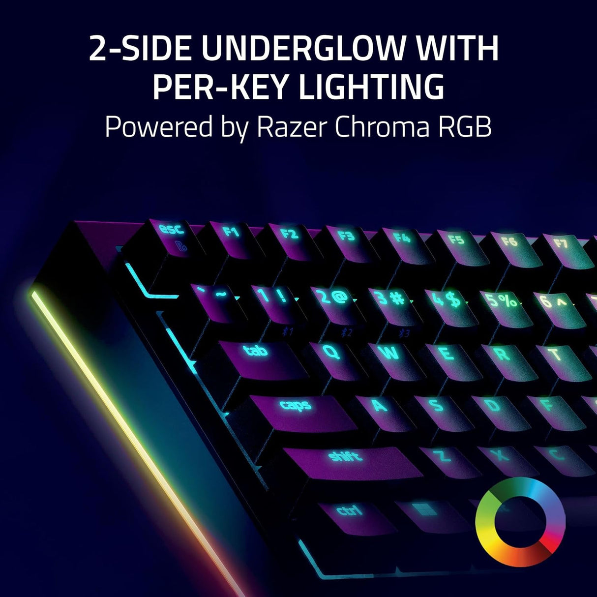 Razer BlackWidow V4 Pro 75% Wireless Hot-swappable Gaming Keyboard