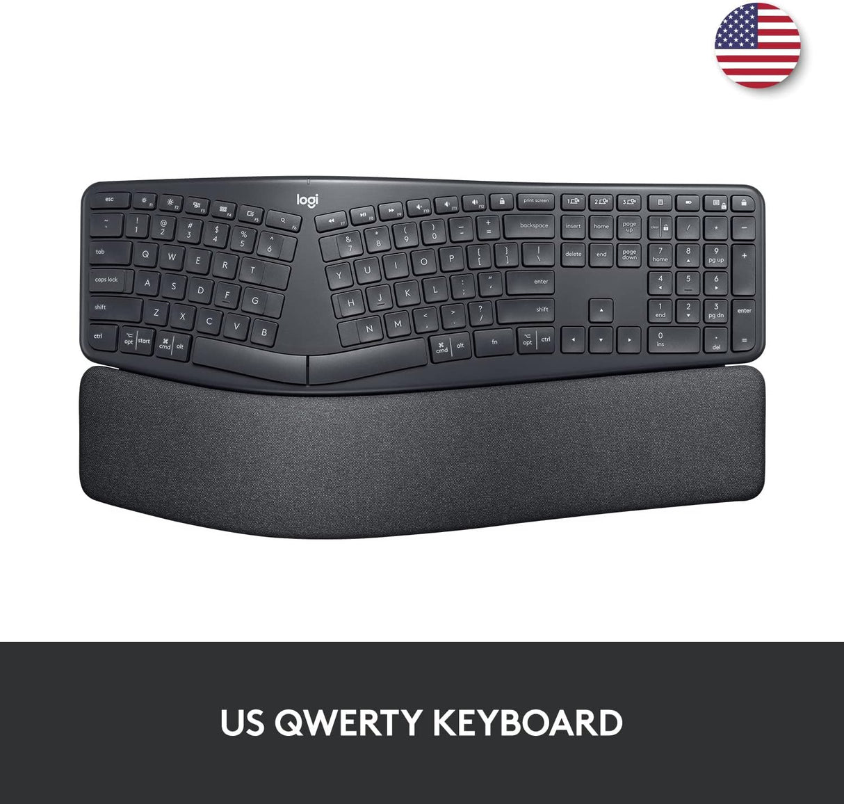 Logitech ERGO K860 Ergonomic Wireless Split Keyboard