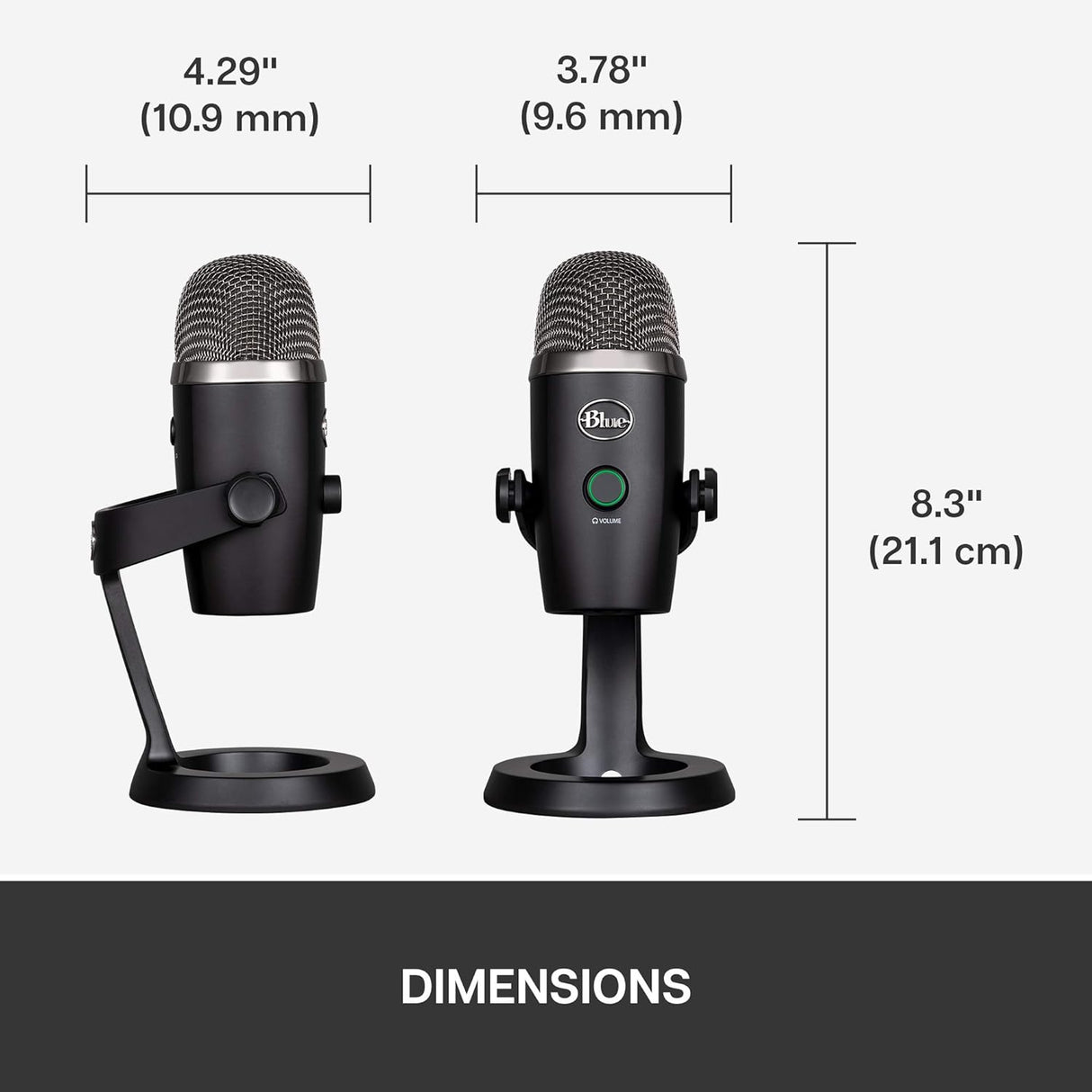 Logitech G Blue Yeti Nano USB Microphone