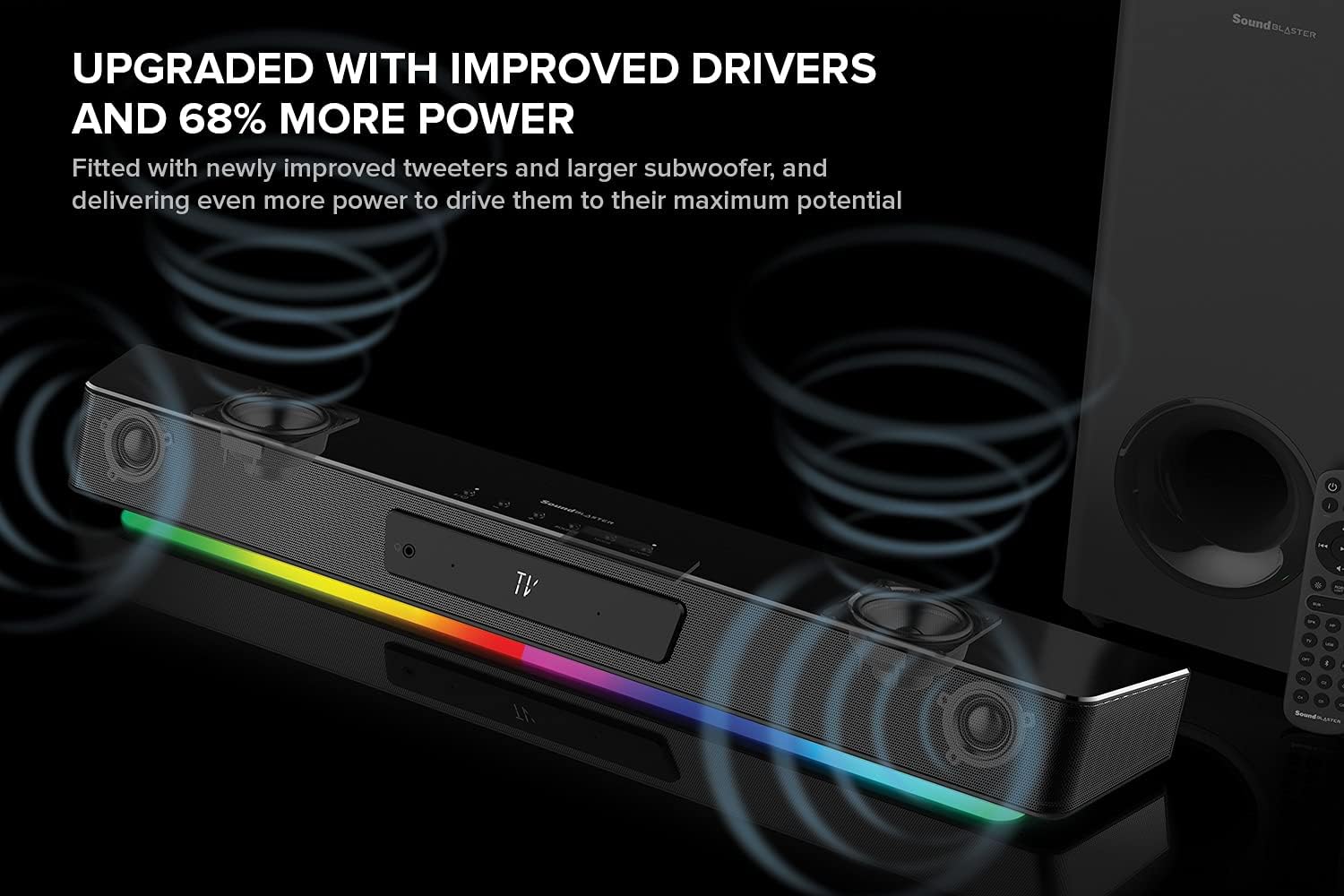 Creative Sound Blaster Katana V2 RGB Gaming Soundbar