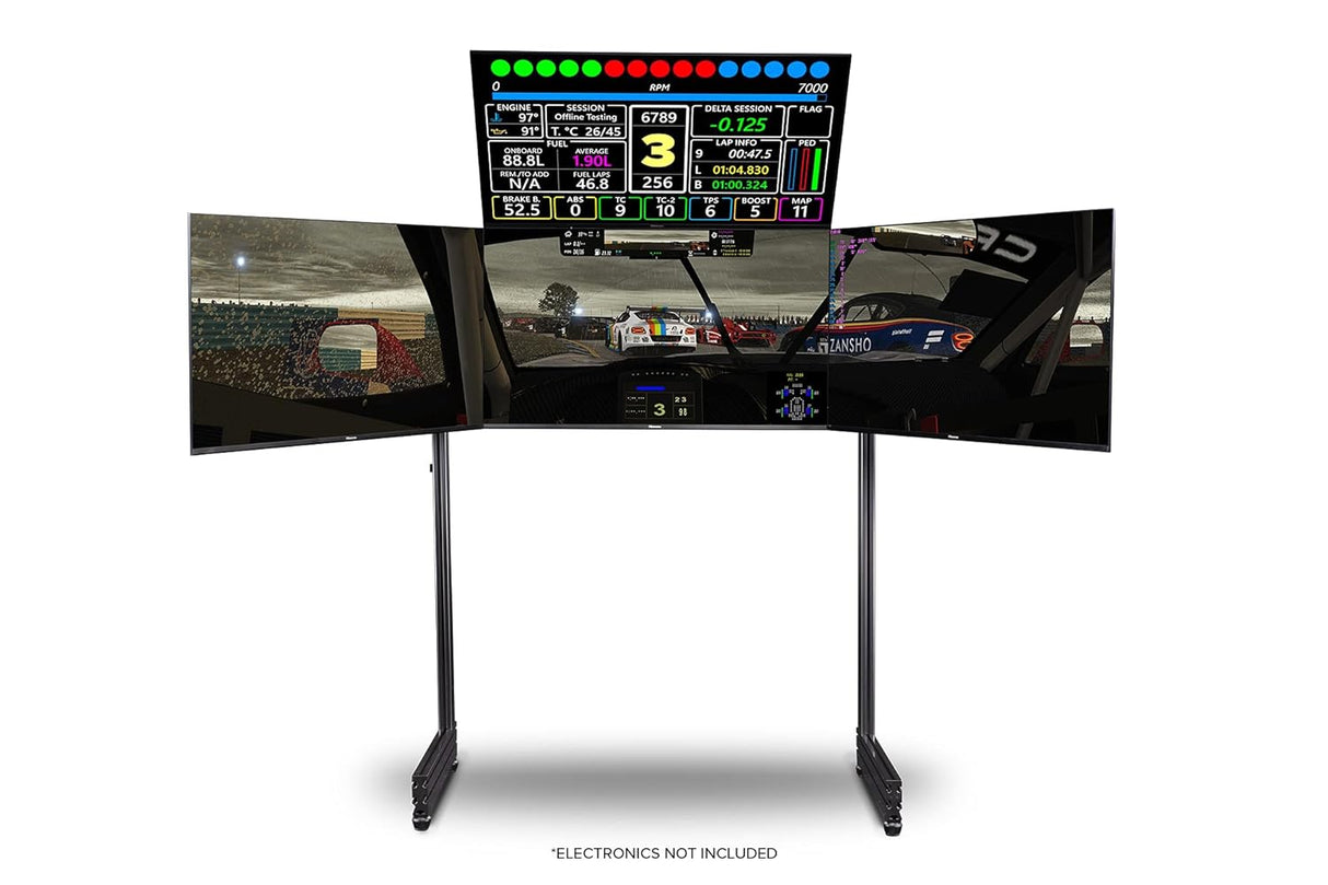 Next Level Racing Elite Quad Monitor Stand - Carbon Grey