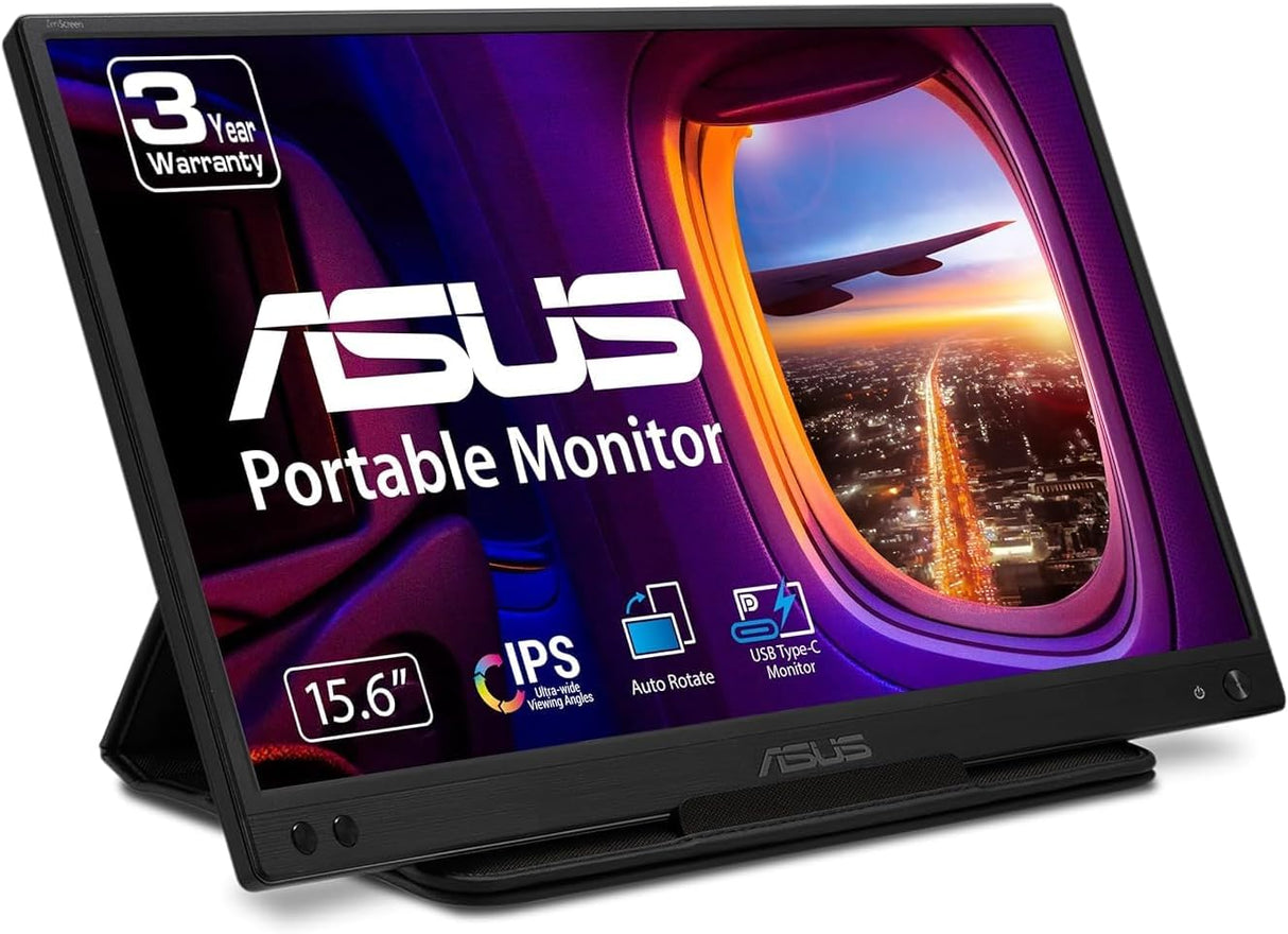 ASUS ZenScreen MB166C FHD,IPS Portable USB Monitor