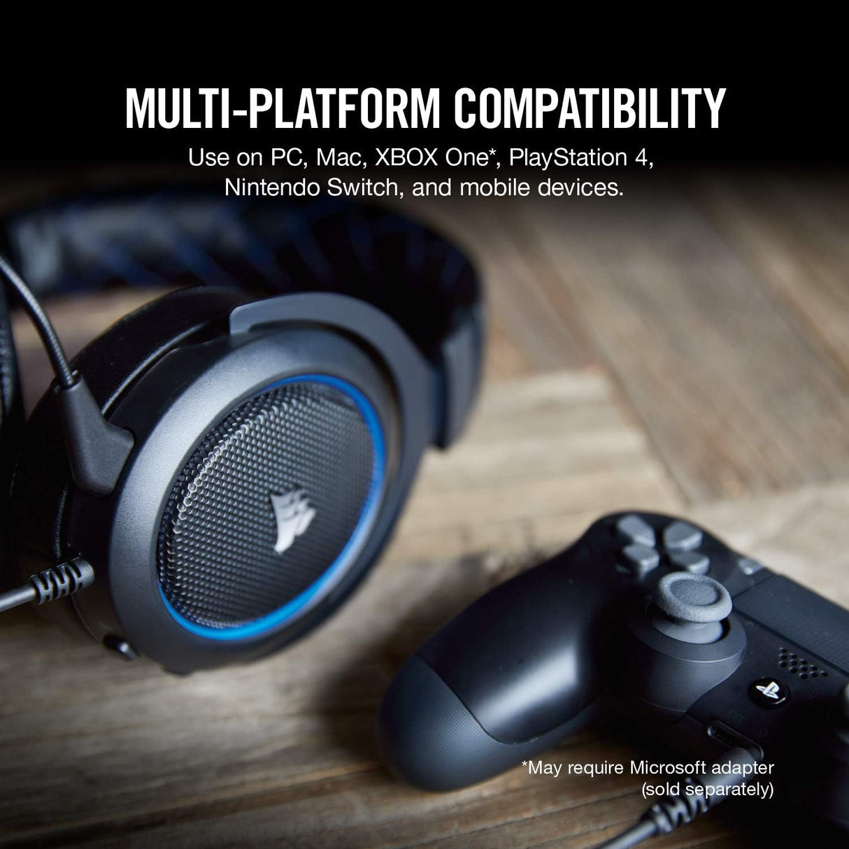 Corsair HS50 PRO Stereo Wired Gaming Headset