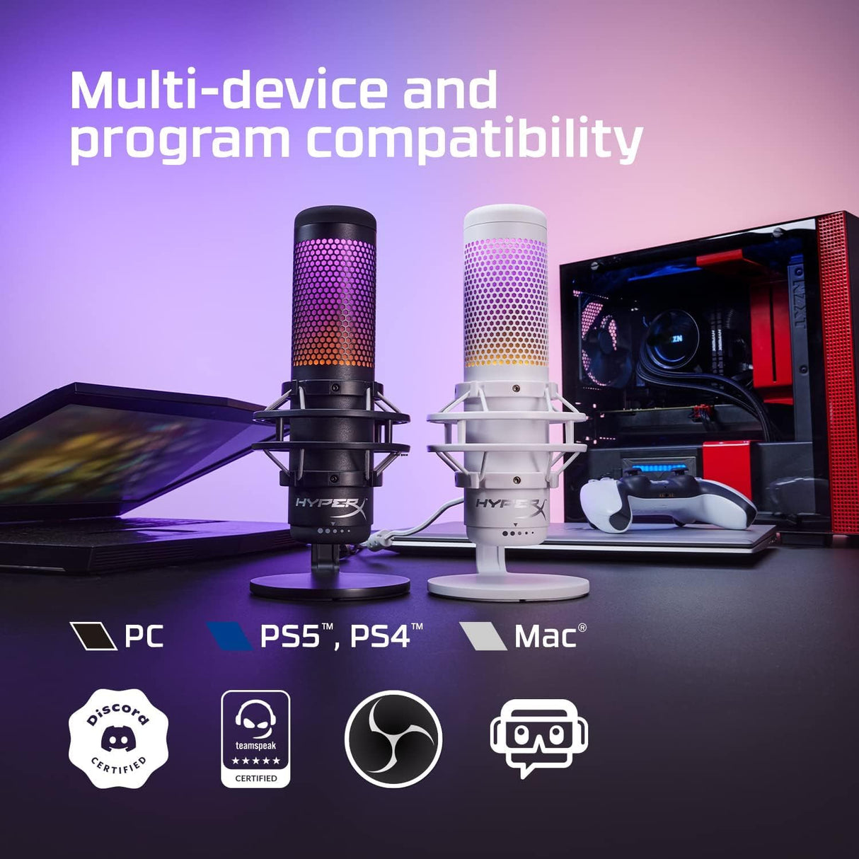 HyperX QuadCast S Microphone