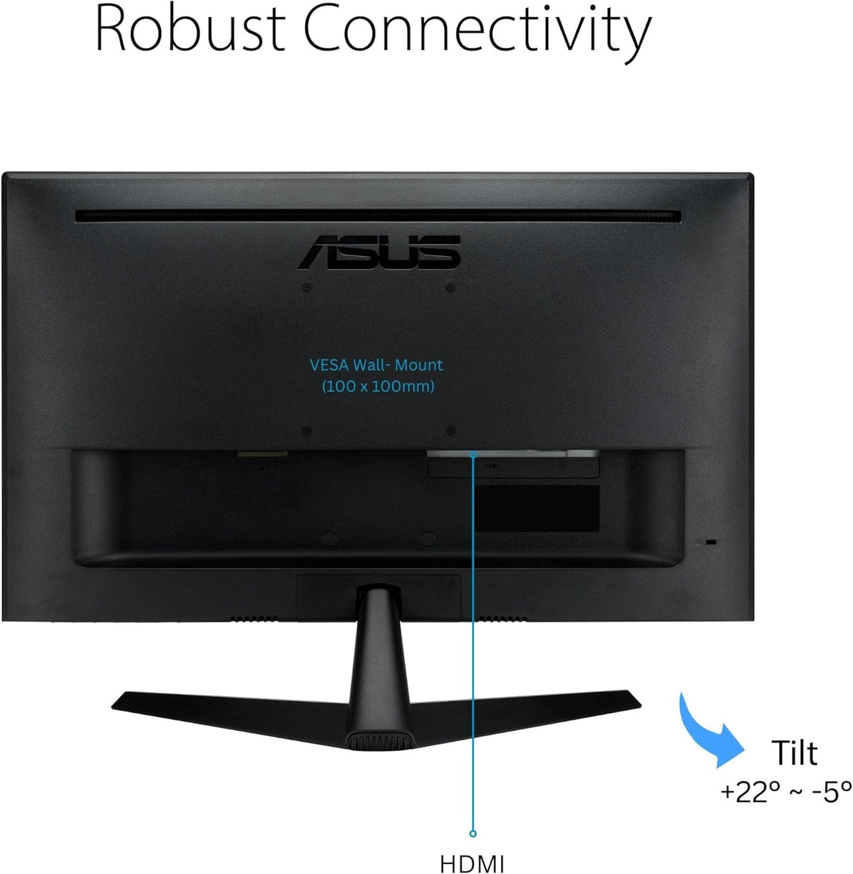 ASUS VY249HF-R 23.8" FHD IPS Eye Care Gaming Monitor