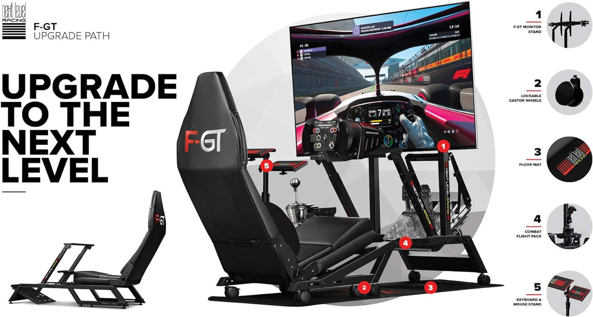 Next Level Racing F-GT Racing Cockpit