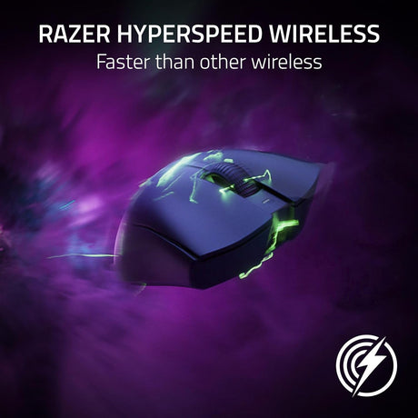 Razer DeathAdder V3 Pro Wireless Gaming Mouse + HyperPolling Wireless Dongle