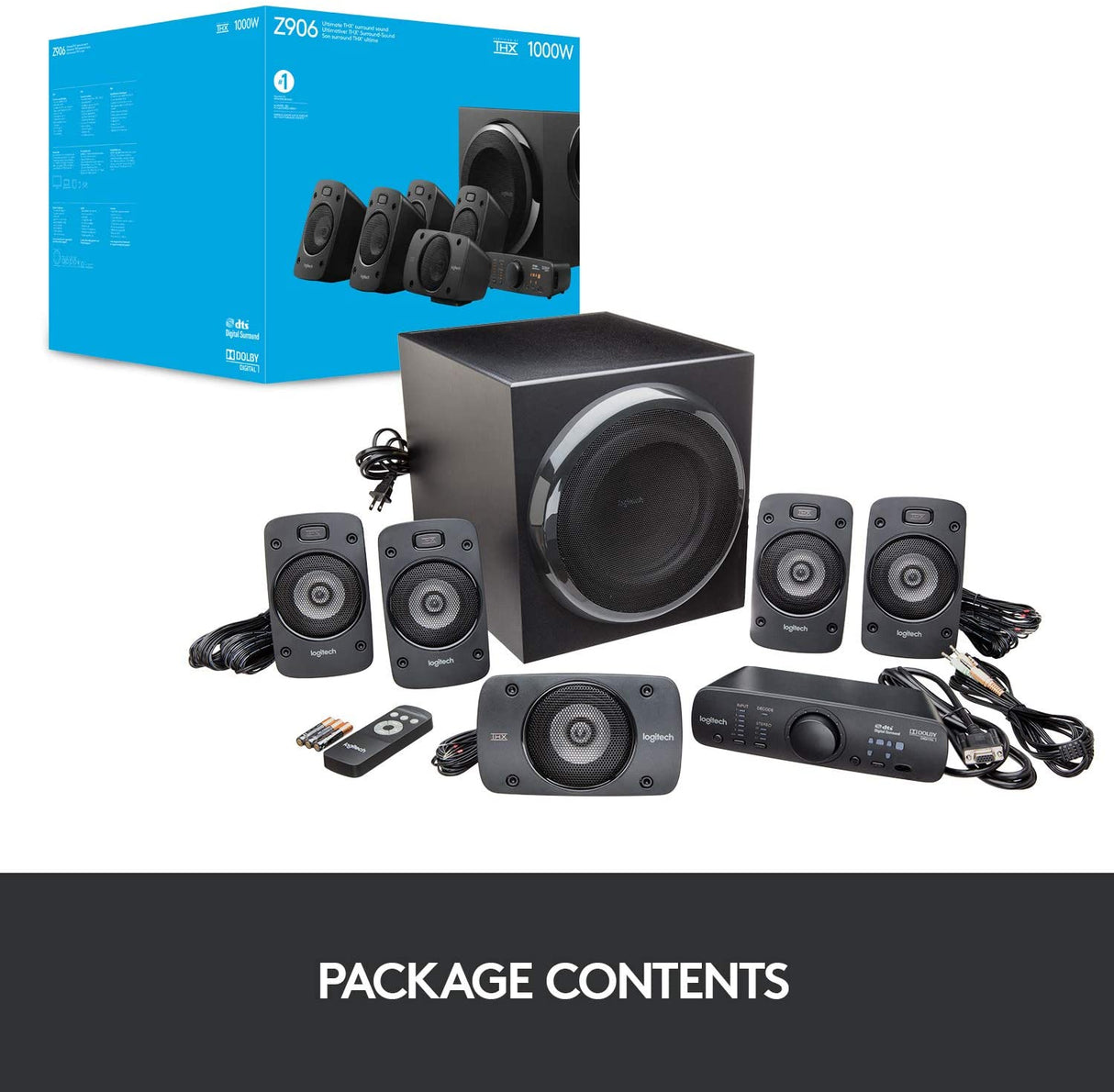 Logitech Z906 5.1 Surround Sound Speaker System