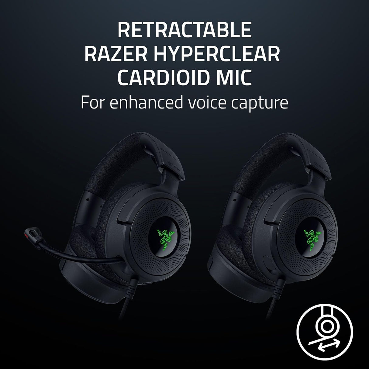 Razer Kraken V4 X - Wired PC Gaming Headset