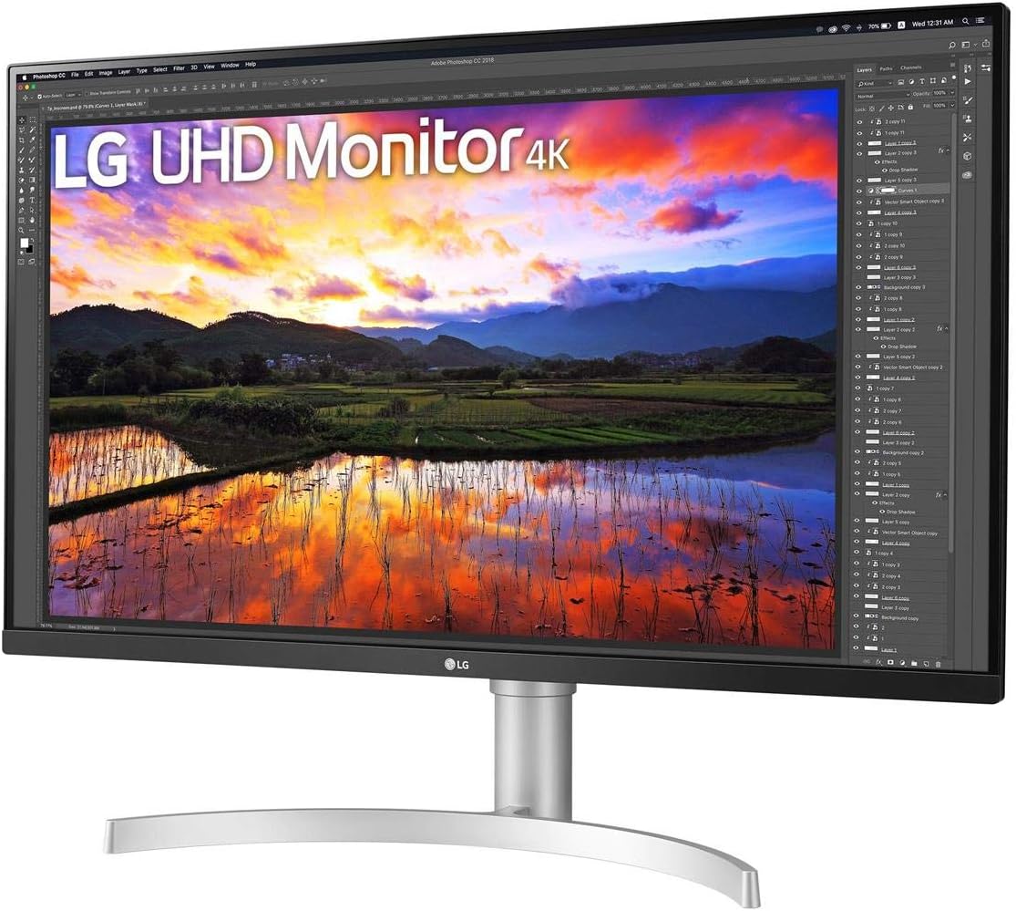 LG 32UN650-W 32 Inch UHD IPS Productivity Monitor