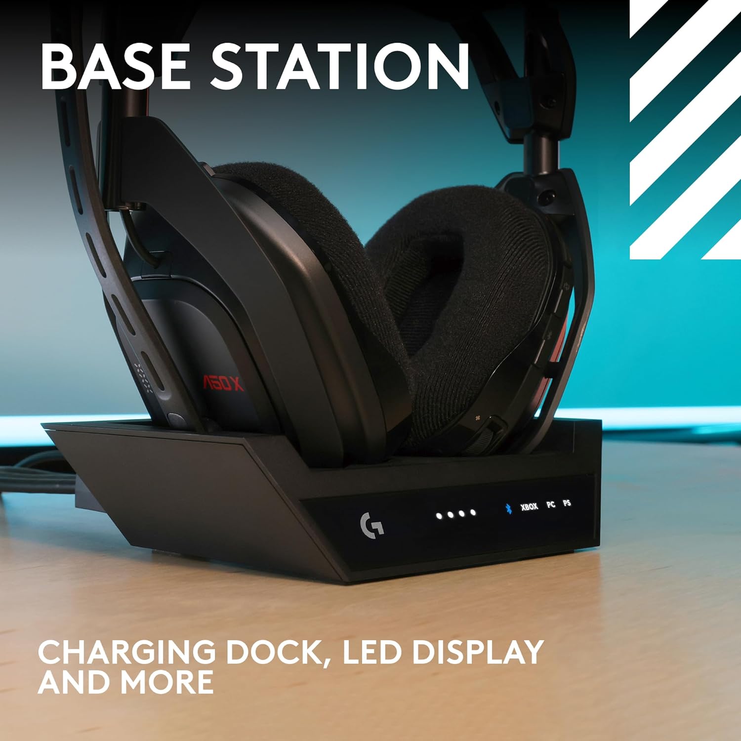 Logitech G Astro A50 X Lightspeed Wireless Gaming Headset Base Station