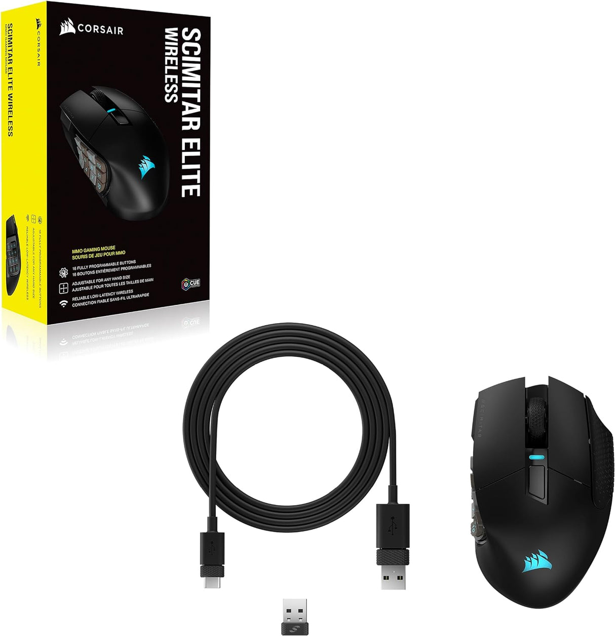 Corsair Scimitar Elite Wireless Gaming Mouse