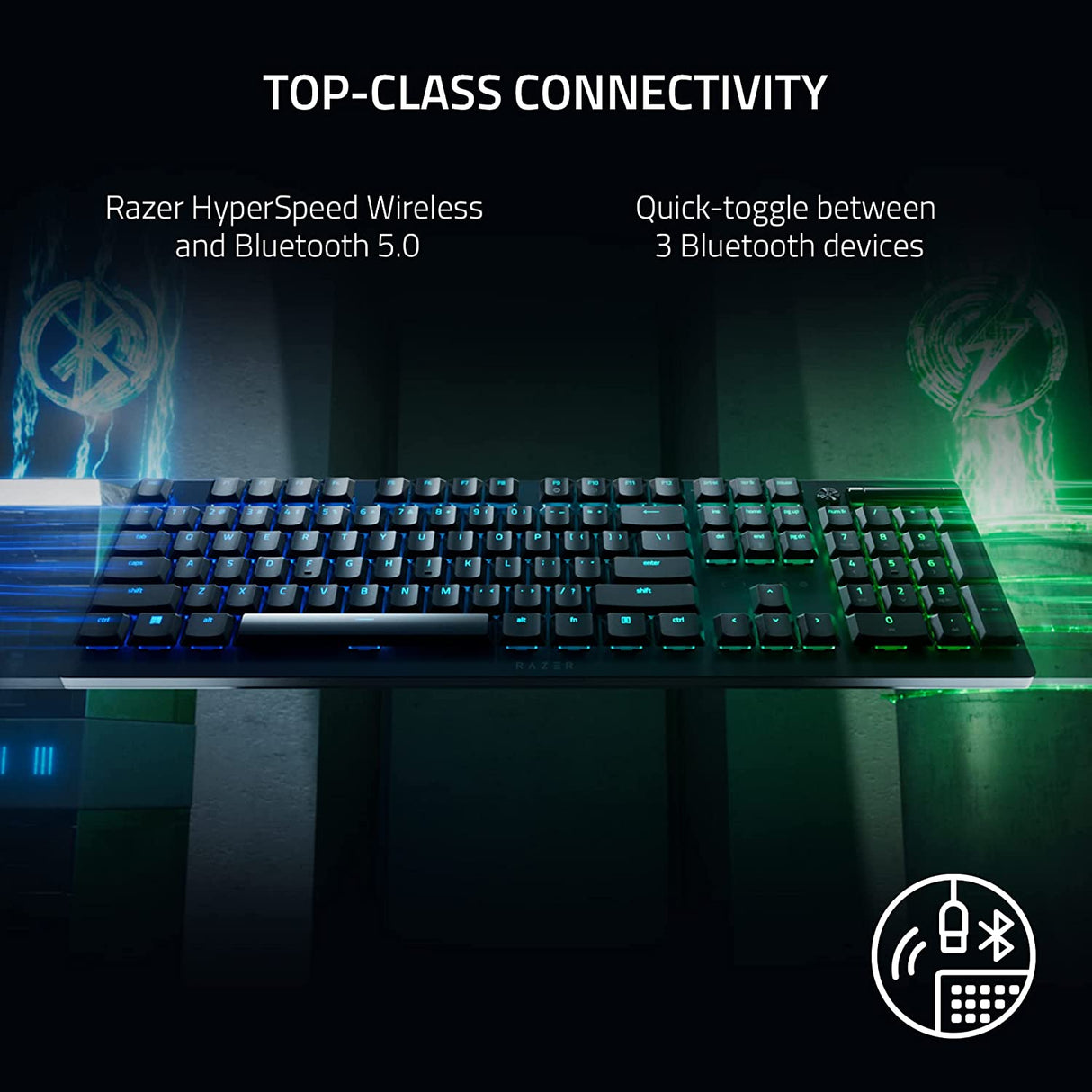 Razer DeathStalker V2 Pro Wireless Gaming Keyboard