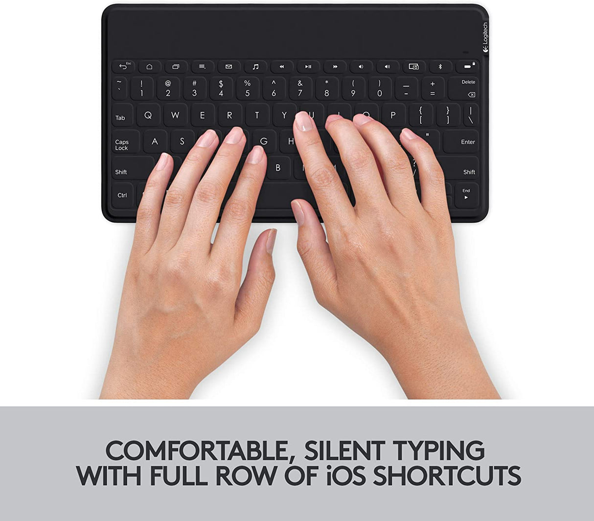 Logitech Keys-to-Go Ultra-Portable Bluetooth Keyboard for iOS