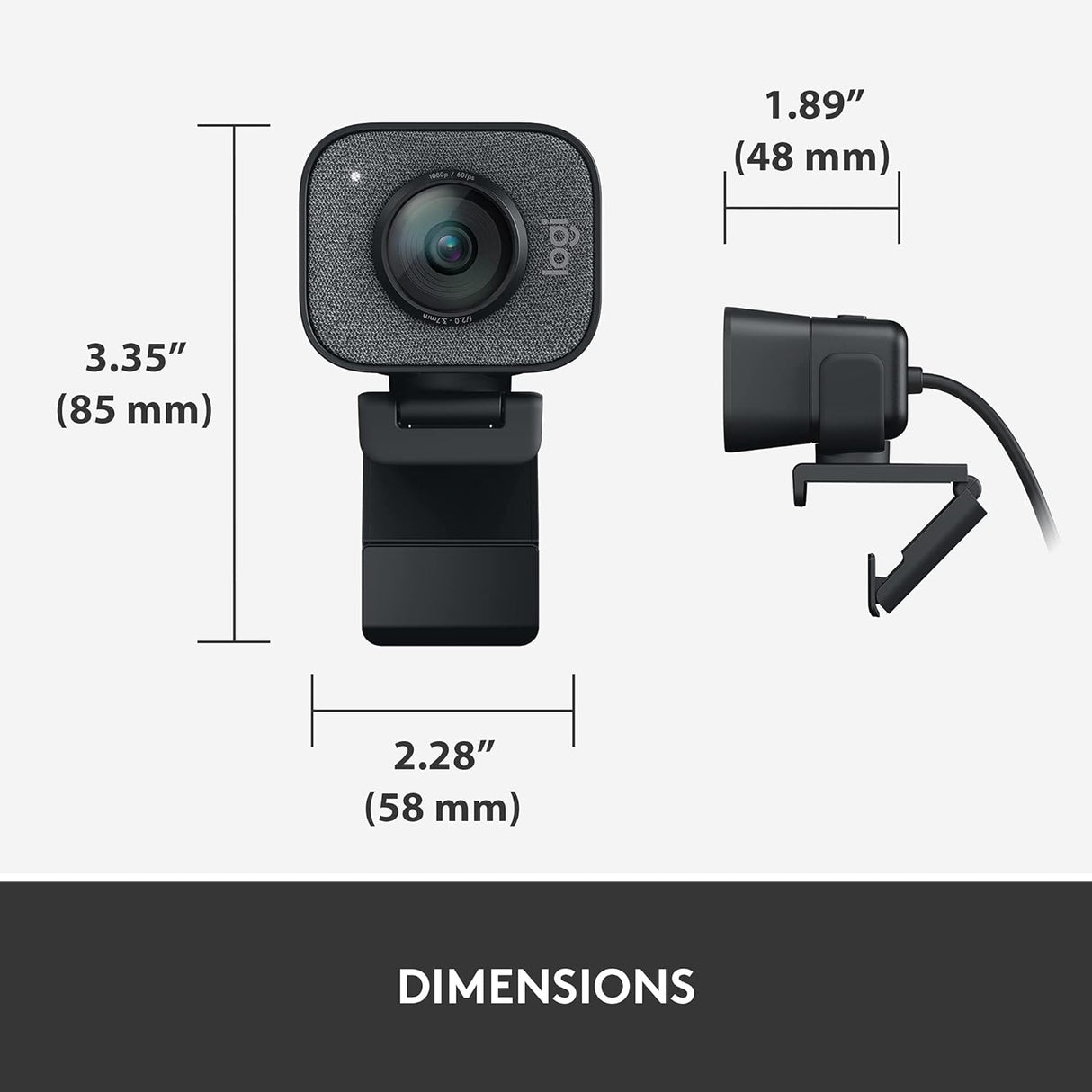 Logitech G StreamCam Full HD Streaming Webcam