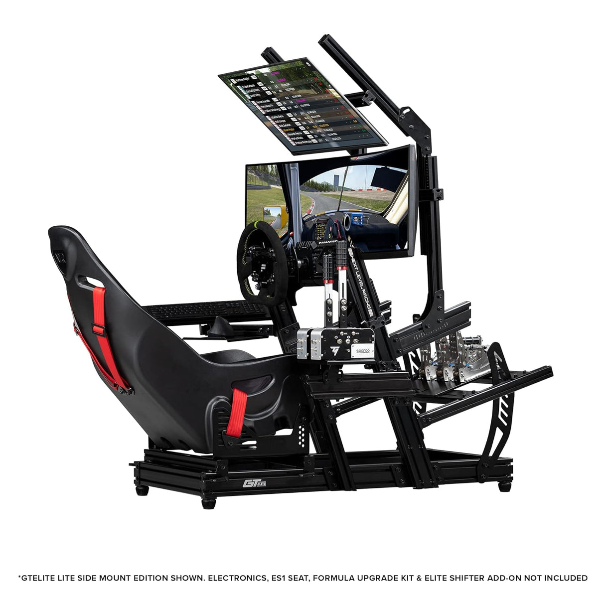 Next Level Racing GTELITE Lite Wheel Plate Edition Racing Cockpit