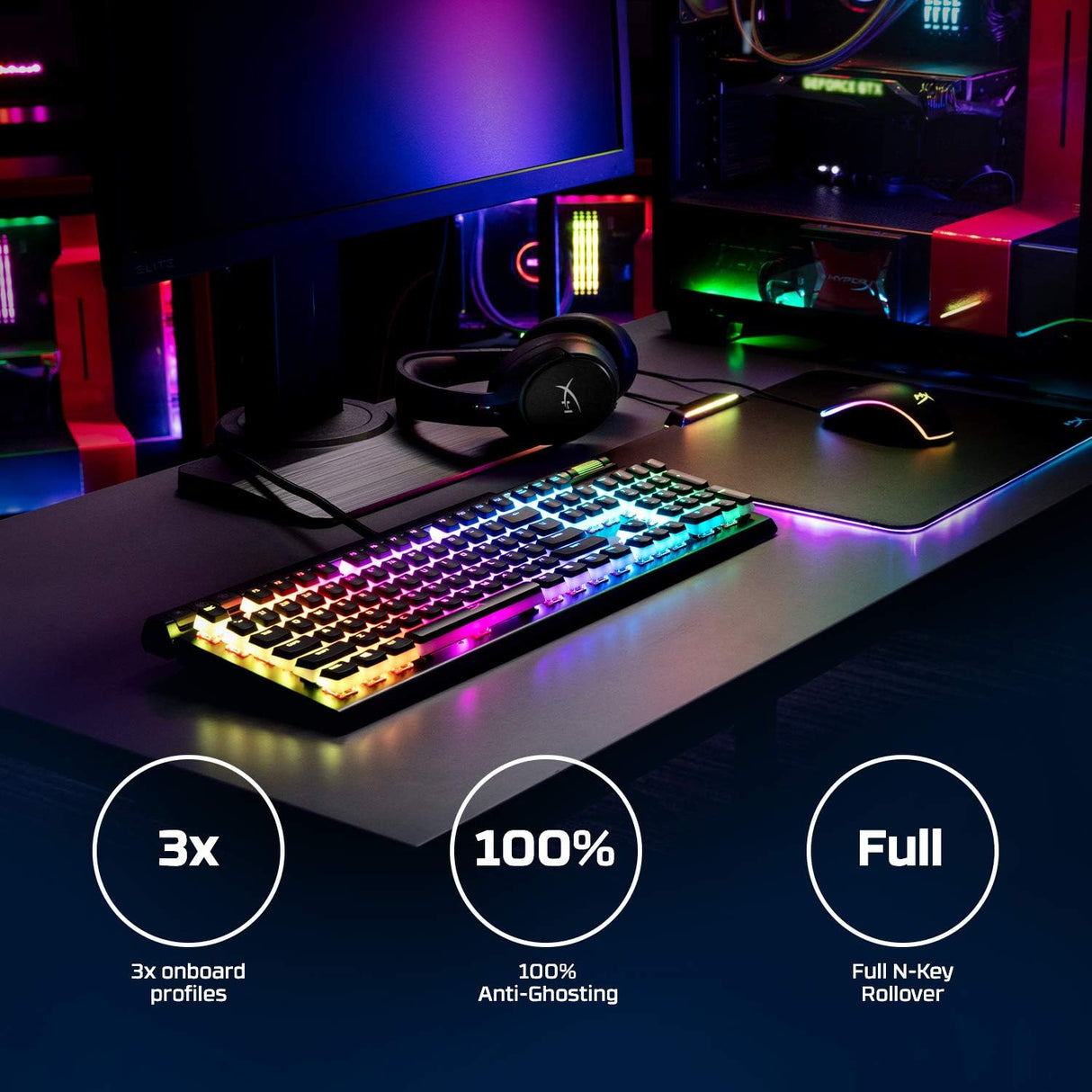 HyperX Alloy Elite II RGB Gaming Keyboard