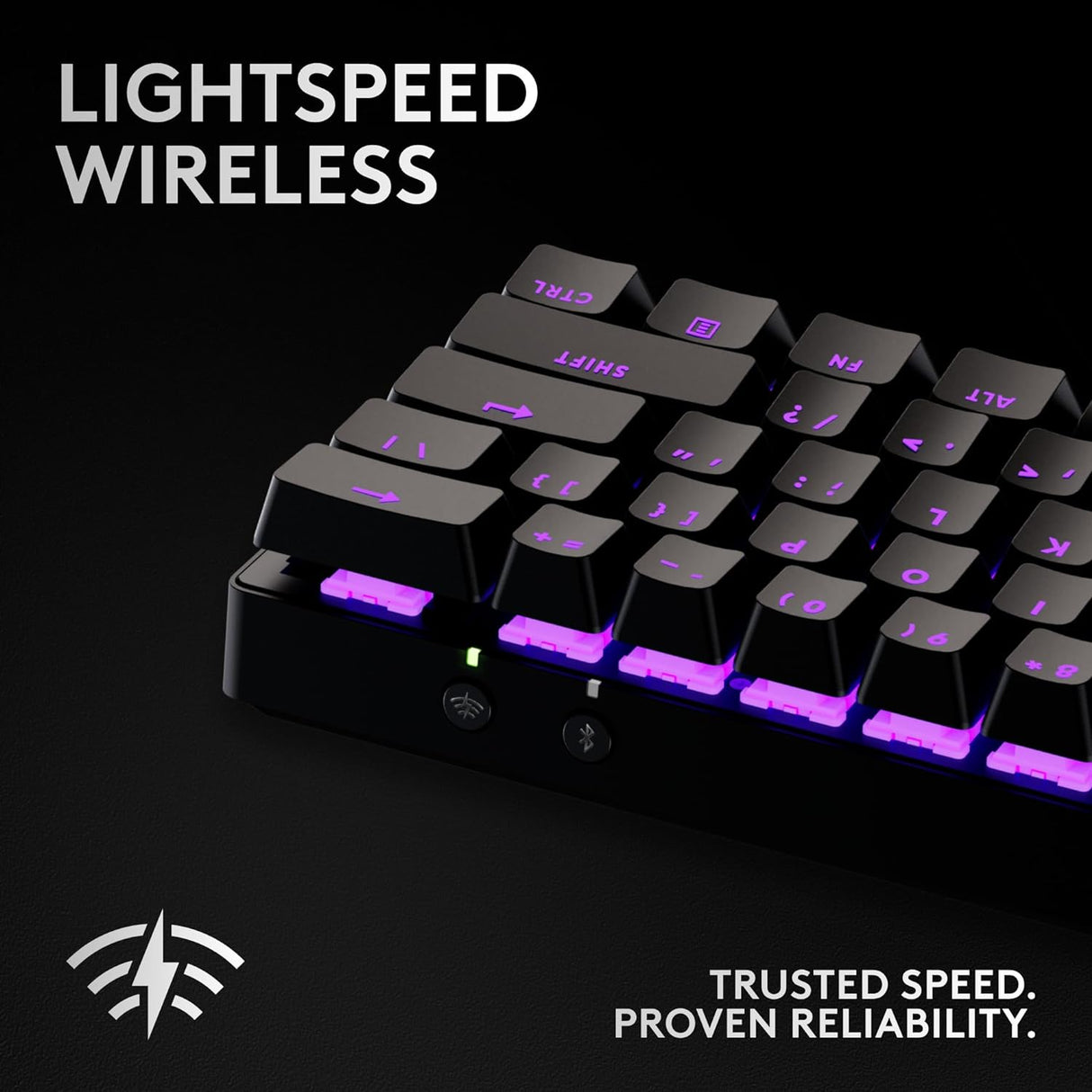 Logitech G Pro X 60 LIGHTSPEED 60% Wireless Gaming Keyboard