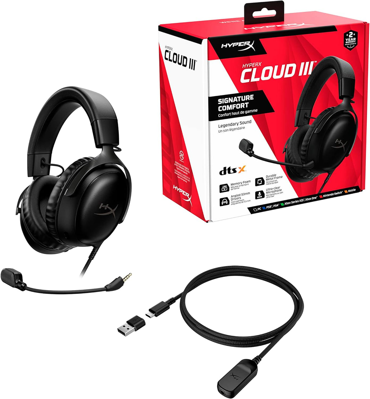 HyperX Cloud III Gaming Headset