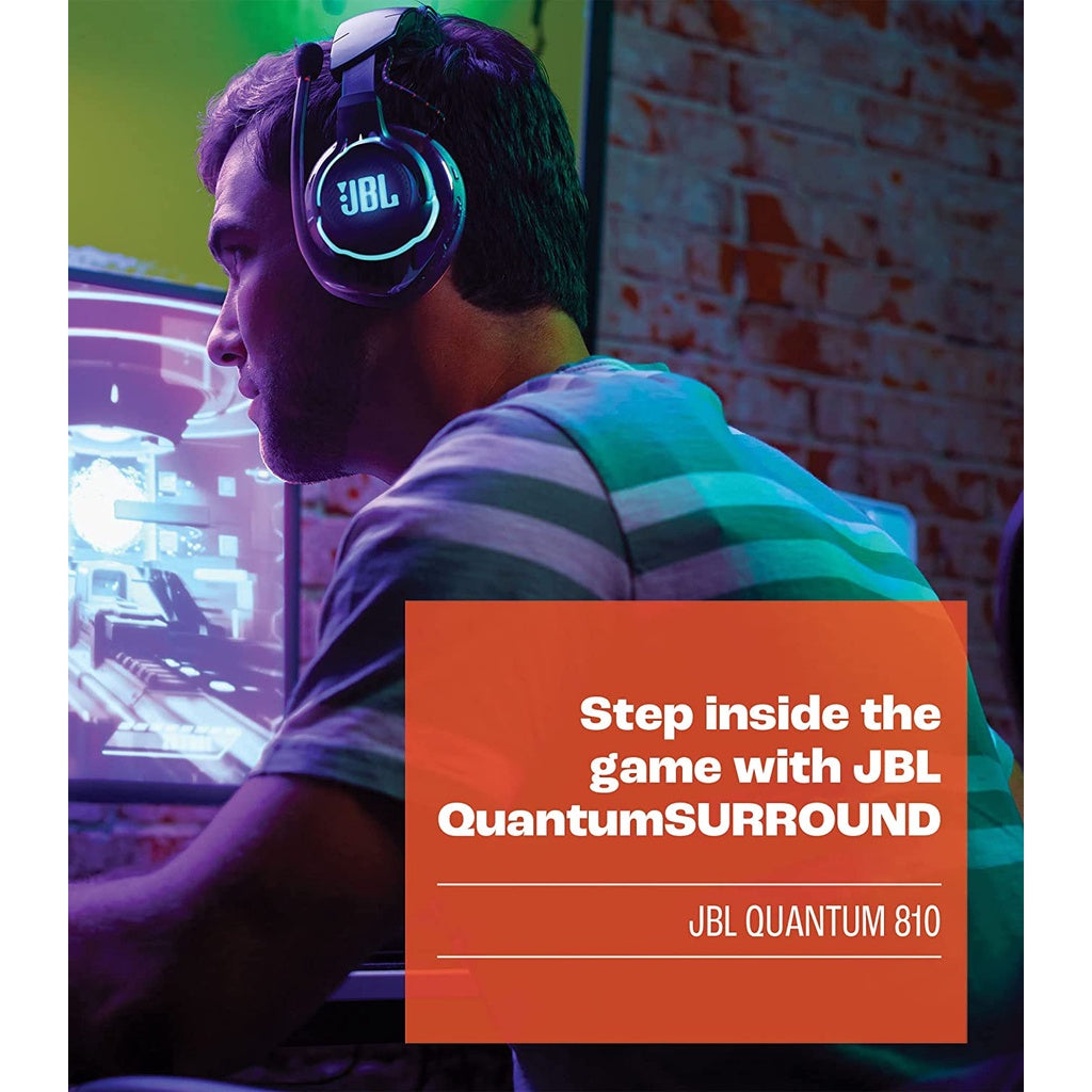 JBL Quantum 810 Wireless Noise-Canceling Gaming Headset