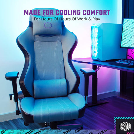 Cooler Master Caliber X1C Gaming Chair With Cool-In Technology