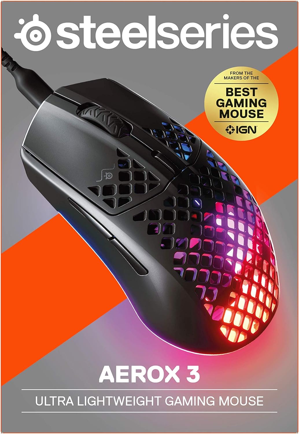 SteelSeries Aerox 3 (2022) Gaming Mouse