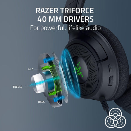 Razer Kraken V4 X - Wired PC Gaming Headset