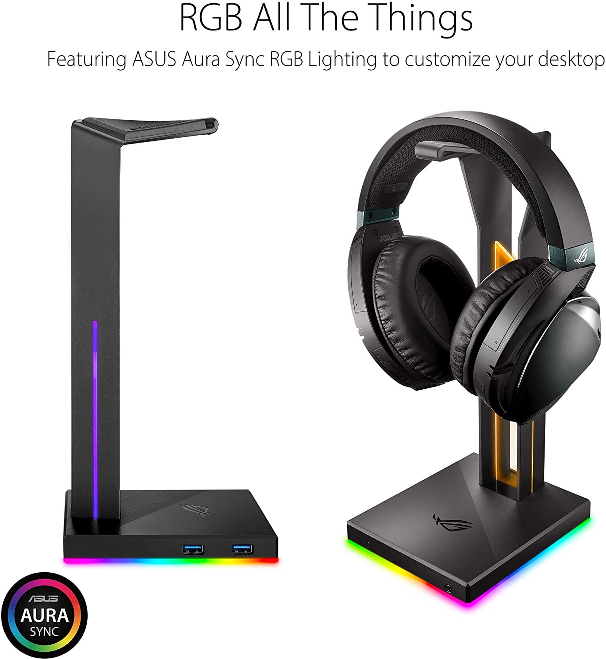 Asus ROG Throne Qi Gaming Headset Stand