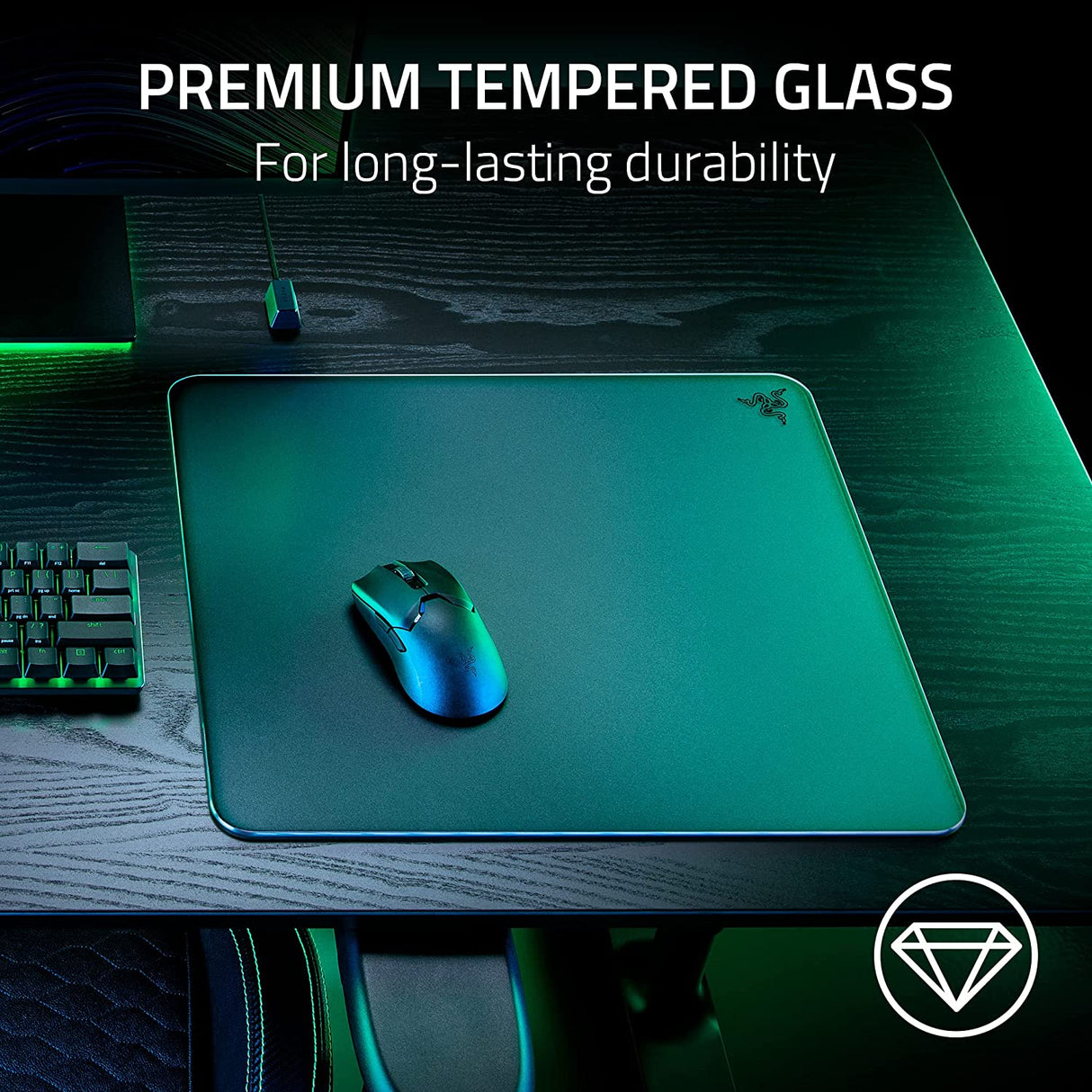 Razer Atlas Tempered Glass Gaming Mouse Mat