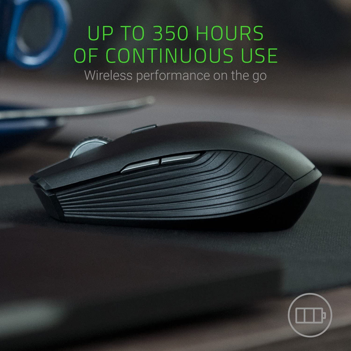 Razer Atheris Ambidextrous Ergonomic Wireless Gaming Mouse