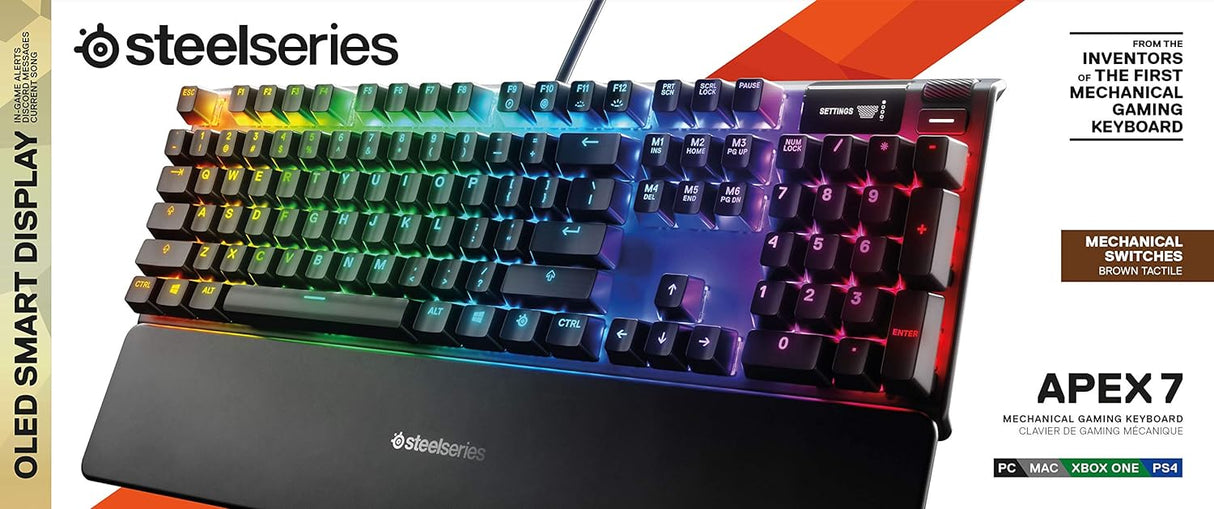 SteelSeries Apex 7 Gaming Keyboard