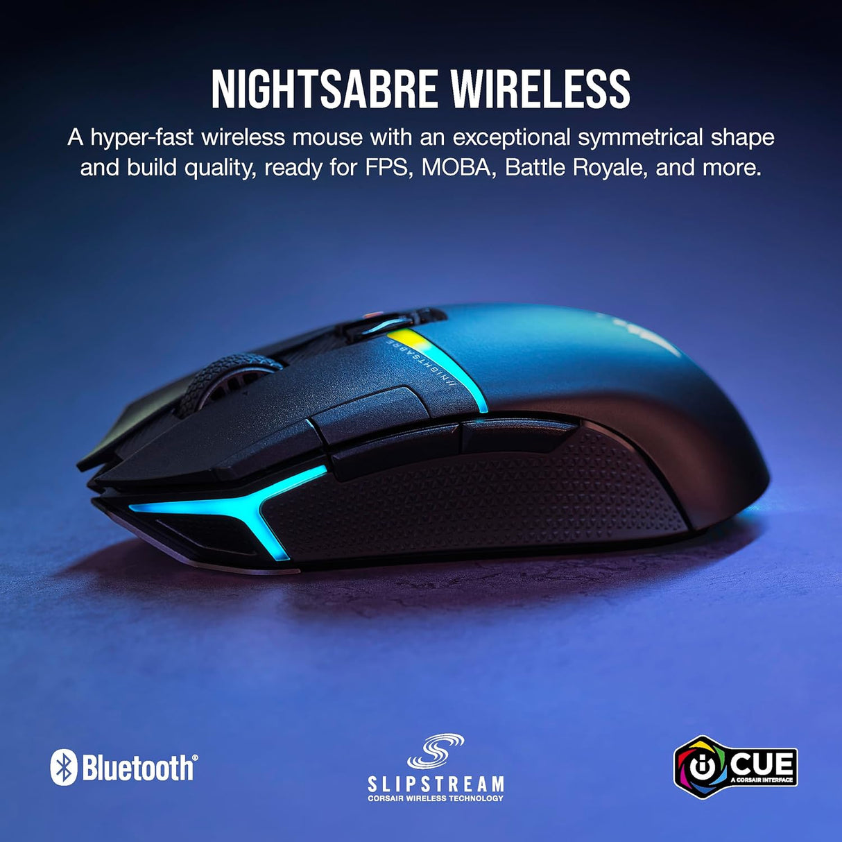 Corsair NIGHTSABRE RGB Wireless Gaming Mouse