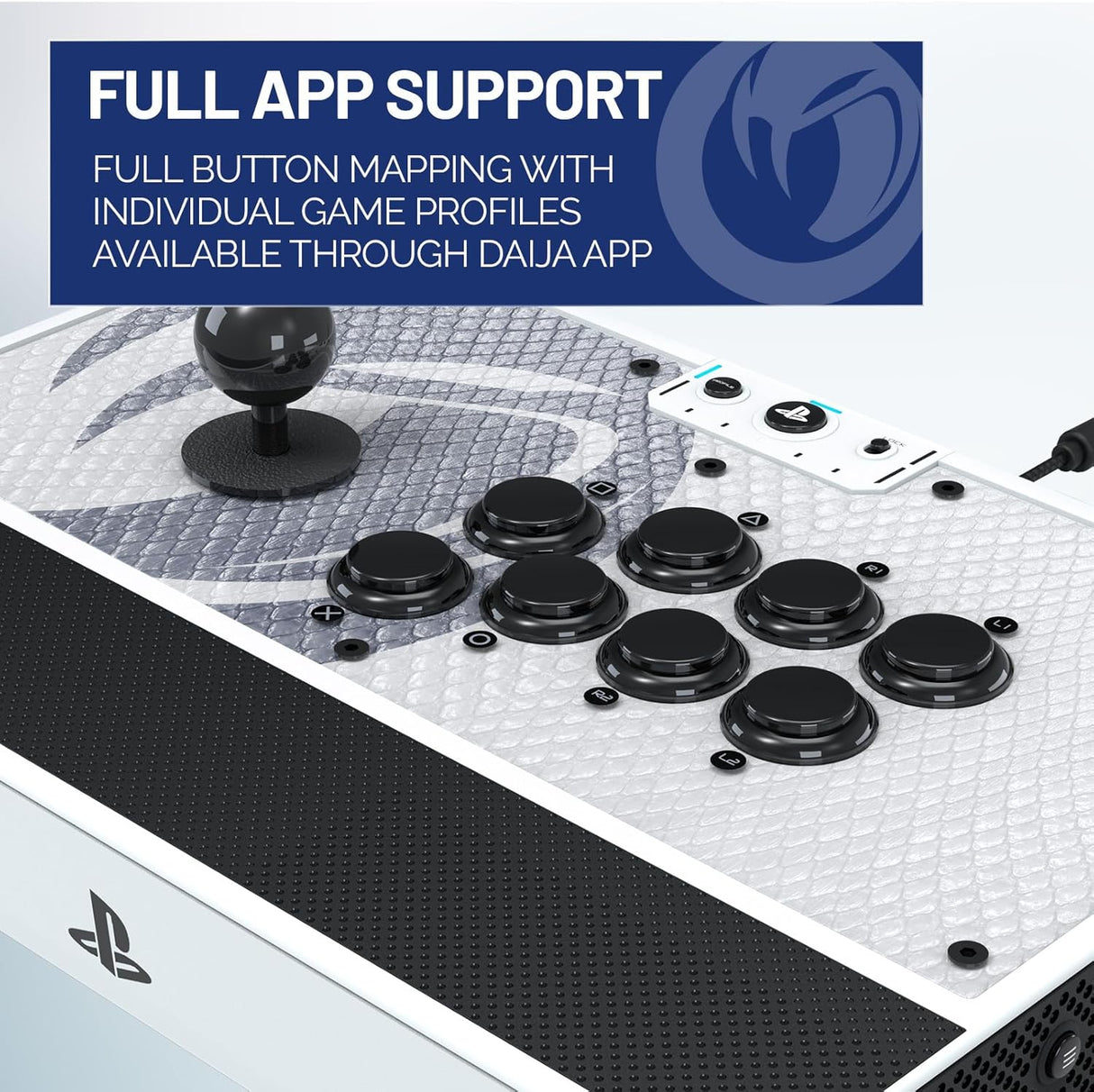 NACON Daija Arcade Fight Stick Officially Licensed for PlayStation PS5, PS4 and Windows 10 | 11 PC