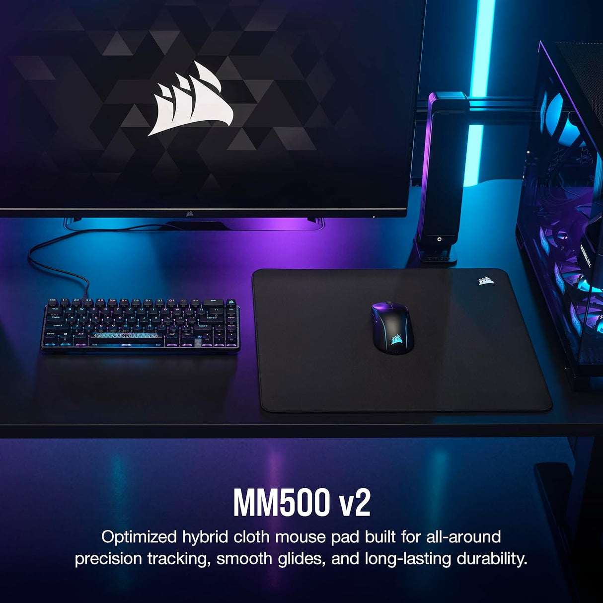 Corsair MM500 v2 Hybrid Cloth Gaming Mouse Pad [PRE-ORDER]