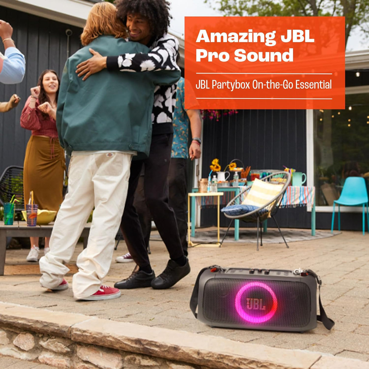 JBL PartyBox On-The-Go Essential Portable Party Speaker