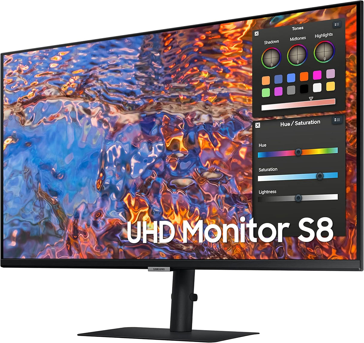 Samsung S80PB 27 inch 4K UHD IPS Productivity Monitor - LS27B800PXUXXS