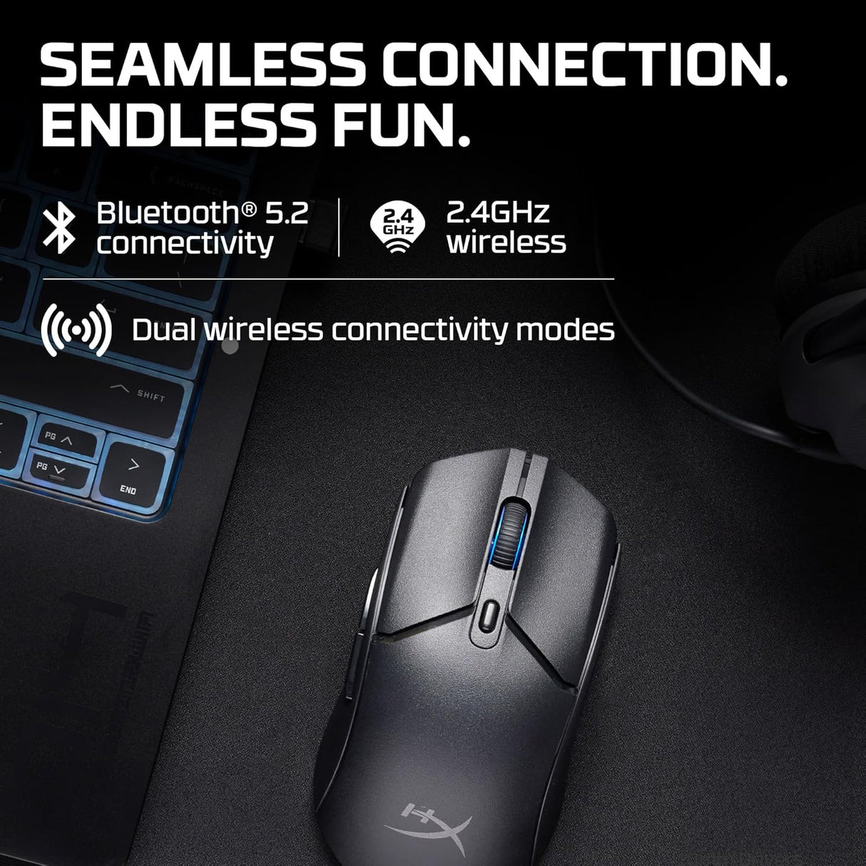 HyperX Pulsefire Haste 2 Core Wireless Gaming Mouse