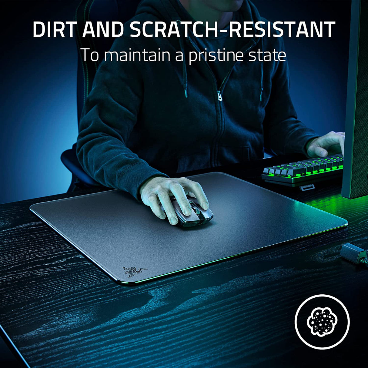 Razer Atlas Tempered Glass Gaming Mouse Mat