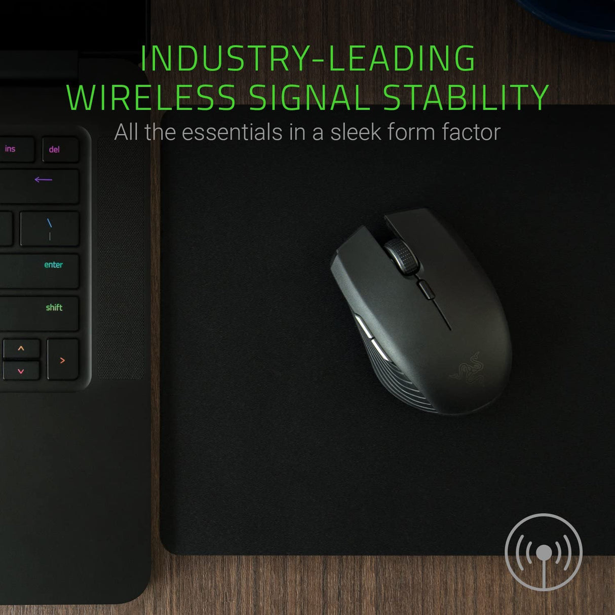 Razer Atheris Ambidextrous Ergonomic Wireless Gaming Mouse