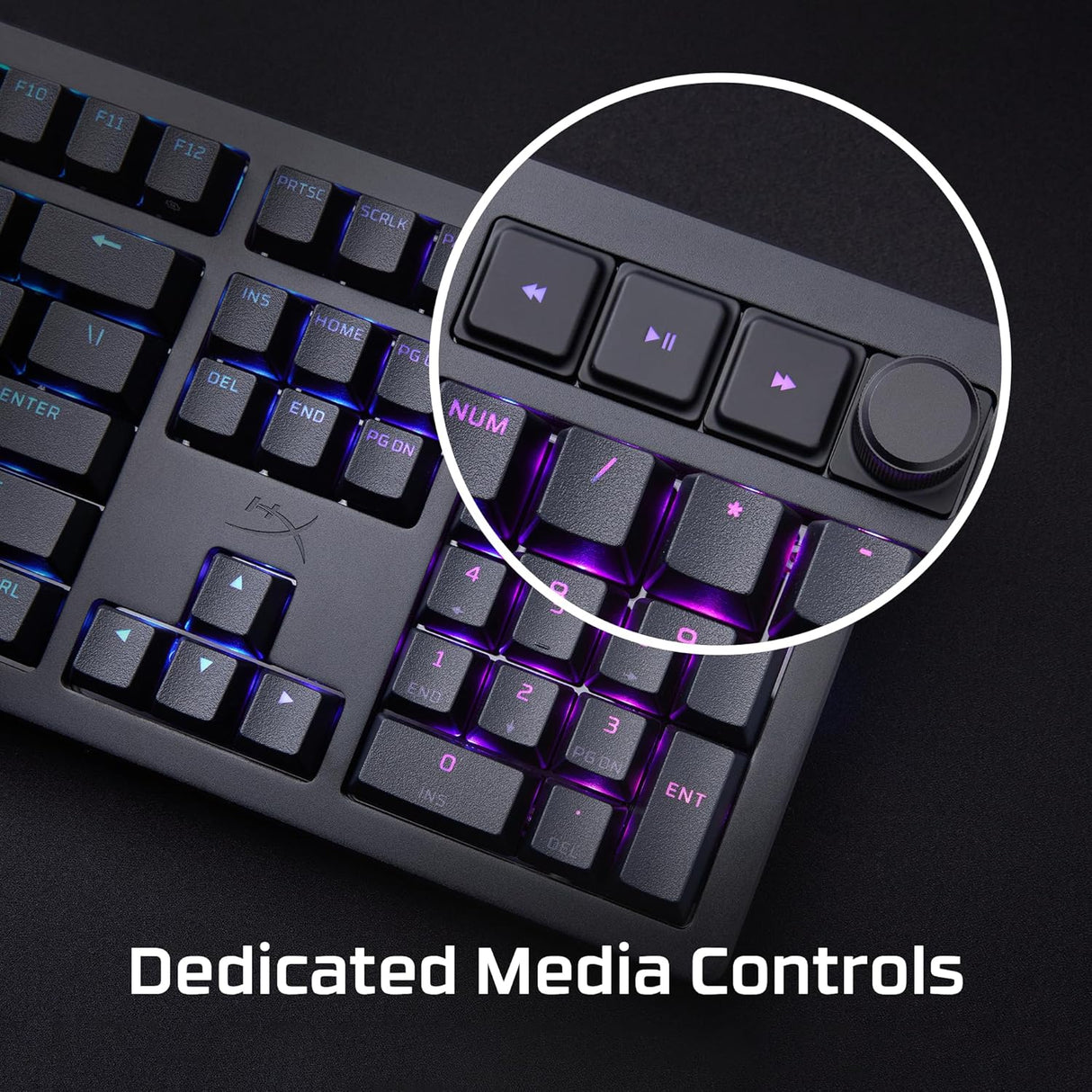 HyperX Alloy Rise – Hot-Swappable Mechanical Gaming Keyboard