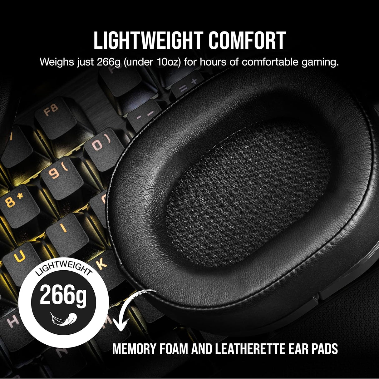 Corsair HS55 Wireless Gaming Headset - Carbon