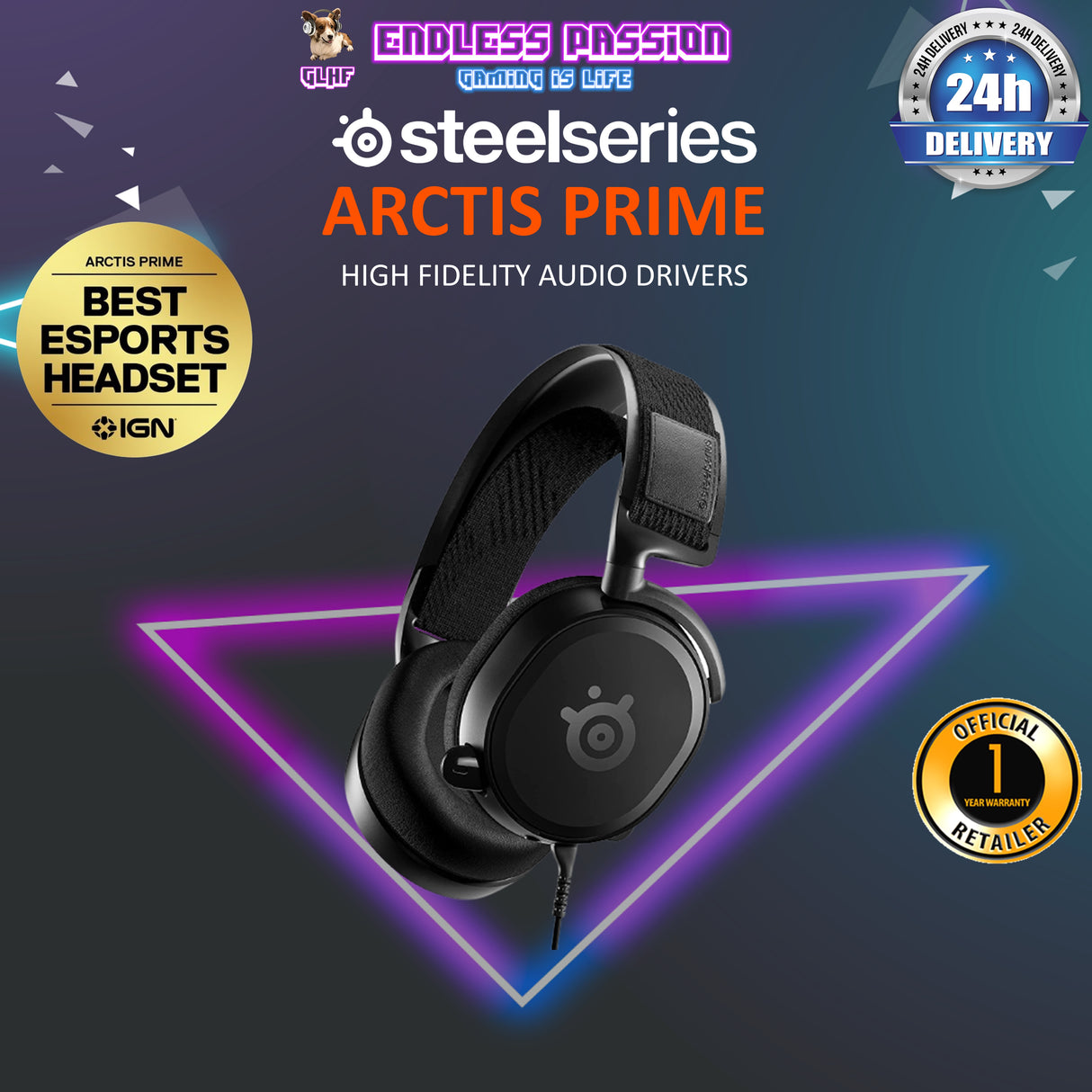 SteelSeries Arctis Prime Gaming Headset