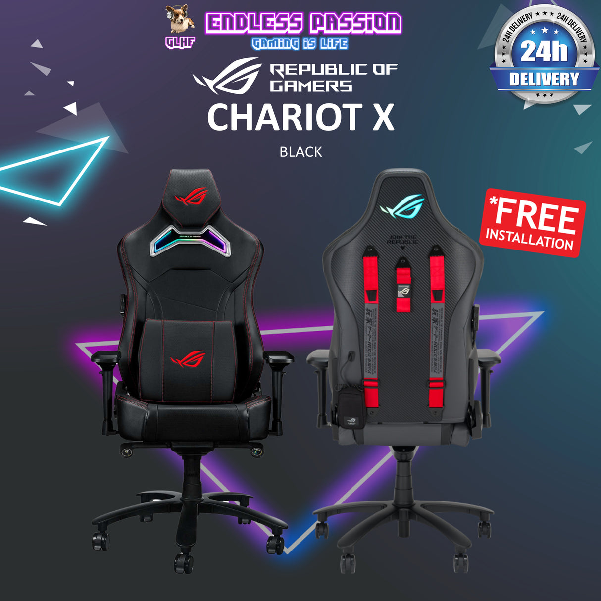 ASUS ROG Chariot X Gaming Chair