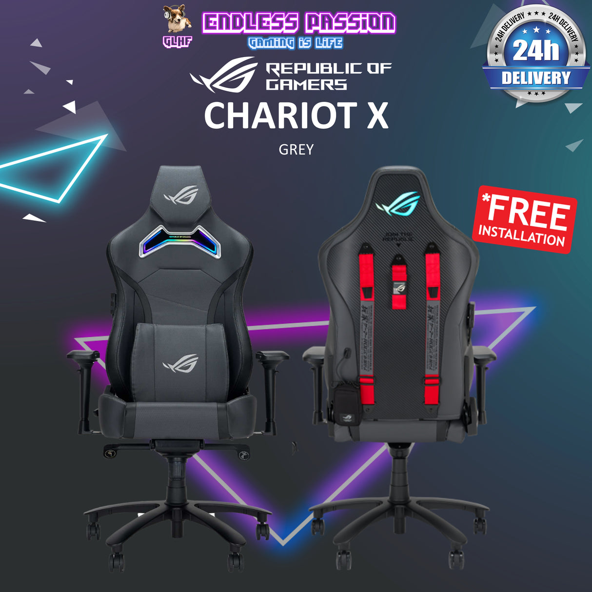 ASUS ROG Chariot X Gaming Chair