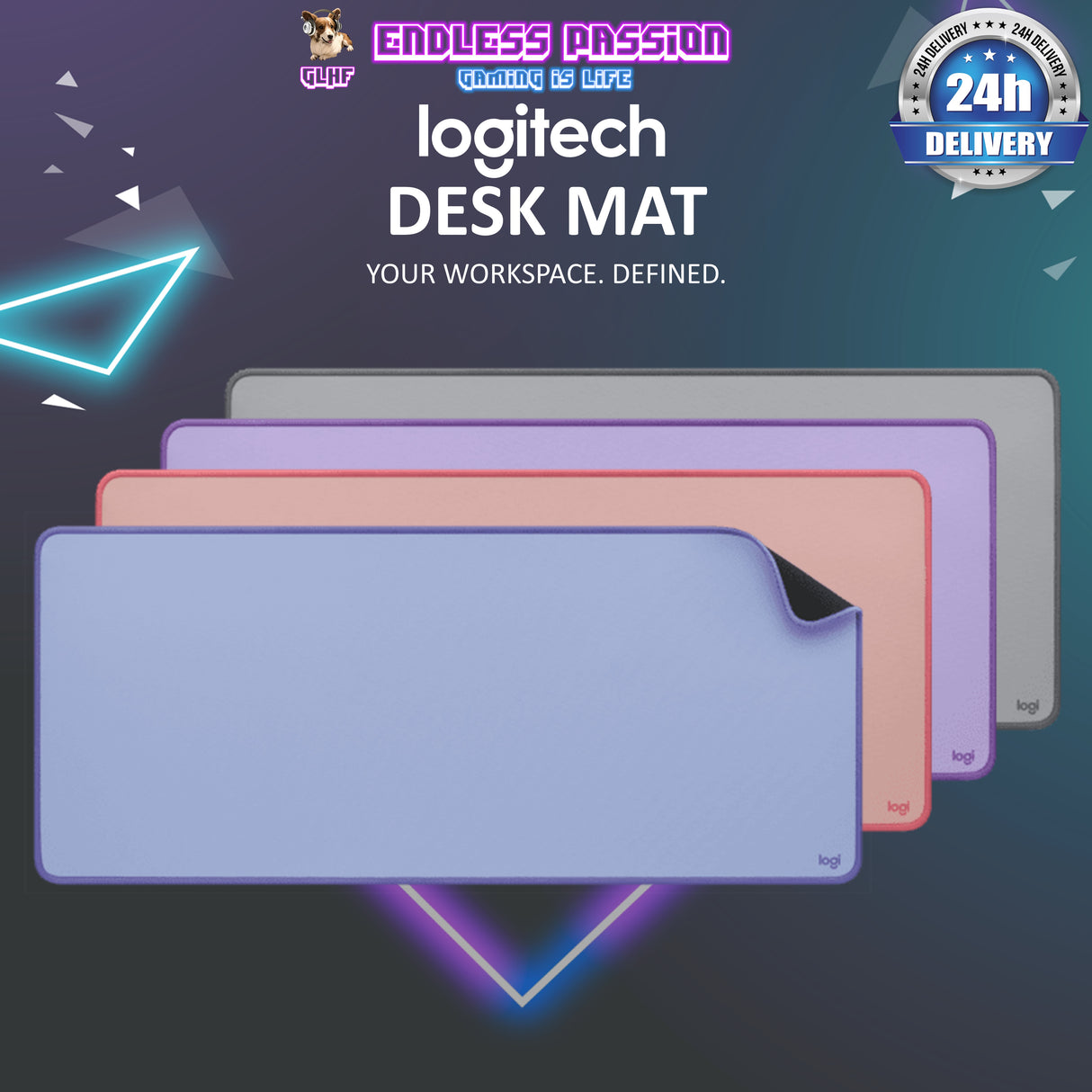 Logitech Desk Mat - Studio Series