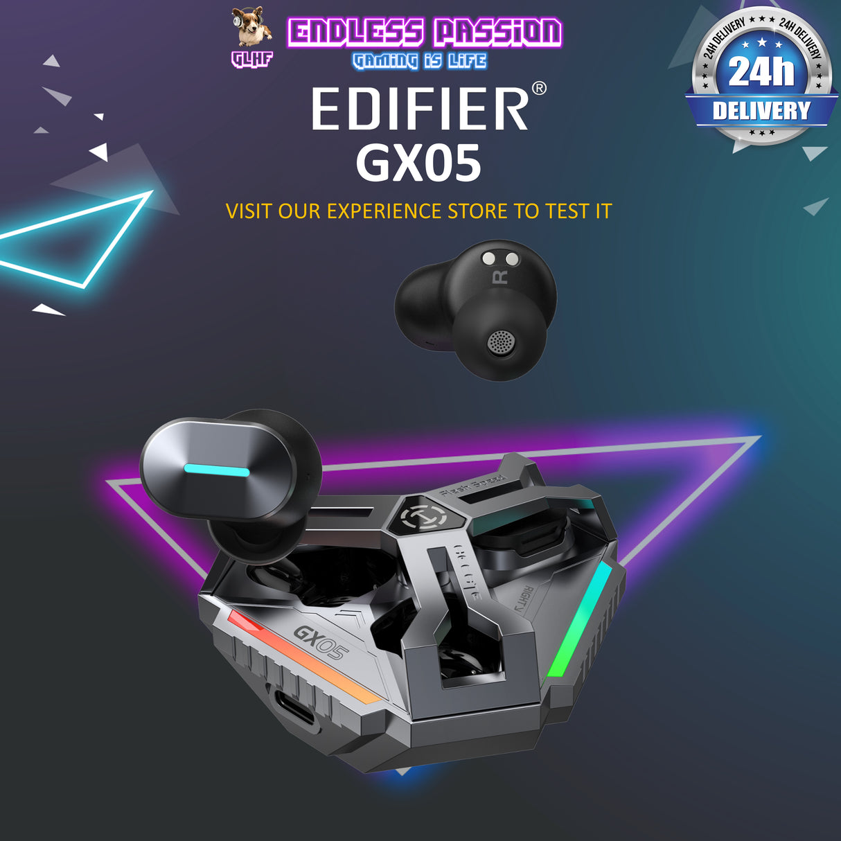 Edifier Hecate GX05 Wireless Gaming Earbuds