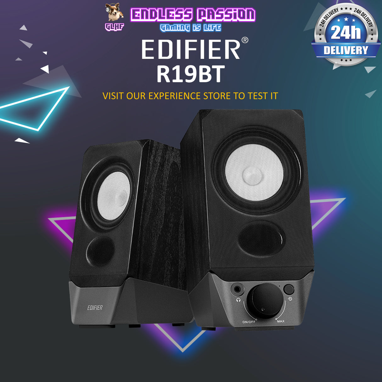 Edifier R19BT 2.0 PC Speaker System with Bluetooth