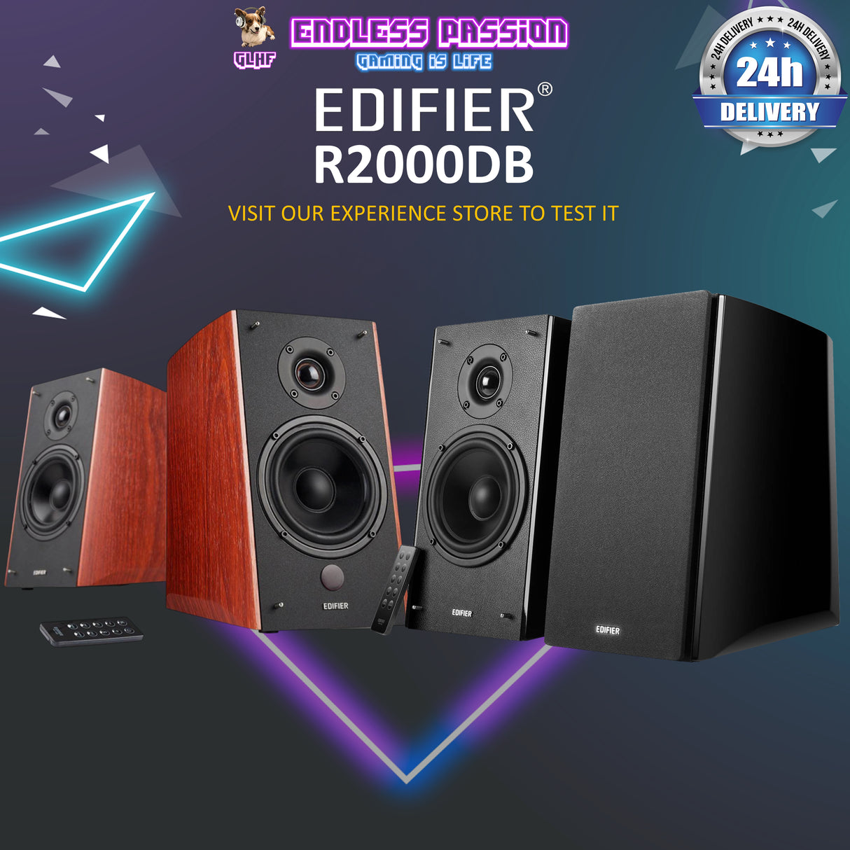 Edifier R2000DB Active Bluetooth Bookshelf Speakers